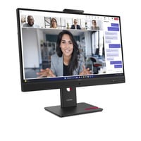 Lenovo ThinkVision T27QD-4v 27" Moniteur Noir, 1x DisplayPort, 1x HDMI, 2x USB-C, 3x USB-A, 1x RJ-45, 120 Hz, 68,6 cm (27"), 2560 x 1440 pixels, Quad HD, LCD, 6 ms, Noir