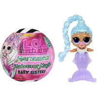 MGA Entertainment L.O.L. Surprise Mermaids! Makeover Magic Baby Sisters, Figurine 