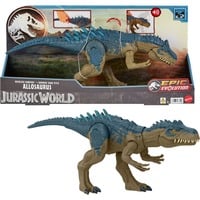Mattel Jurassic World – Carnage Sans Pitié – Allosaurus, Figurine Jurassic World – Carnage Sans Pitié – Allosaurus, 4 an(s), Marron, Gris, Plastique