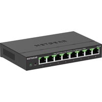 Netgear MS308E Non-géré 2.5G Ethernet (100/1000/2500) Noir, Switch Noir, Non-géré, 2.5G Ethernet (100/1000/2500), Full duplex, Montage mural