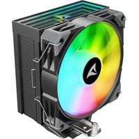 Sharkoon A50 RGB Refroidisseur CPU Noir, Connecteur de ventilateur PWM à 4 broches