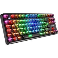 Sharkoon Crystal Shark, clavier gaming Noir, Layout DE, KTT