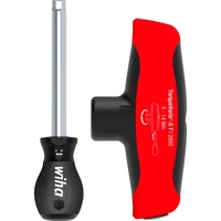 Wiha Tournevis dynamométrique avec poignée transversale TorqueVario-S T Noir/Rouge, 5-14 Nm