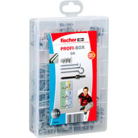 fischer Profi-Box GK + vis, Cheville Gris clair