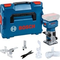 Bosch Fraiseuse de chant / coupeur de stratifié sans fil GLF 18V-8 Professional solo, 18 Volts Bleu/Noir