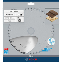 Bosch ‎2608837721 lame de scie circulaire 21,6 cm 1 pièce(s) Pointe au carbure de tungstène (TCC), 21,6 cm, Bosch, 320 g, 1 pièce(s)