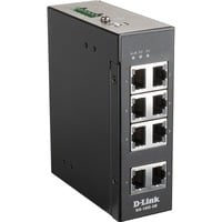 D-Link DIS-100E-8W commutateur réseau Non-géré L2 Fast Ethernet (10/100) Noir, Switch Non-géré, L2, Fast Ethernet (10/100), Full duplex, Grille de montage, Montage mural
