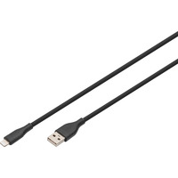 Digitus AK-600108-010-S, Câble Noir