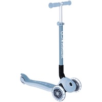 GLOBBER Primo Foldable Plus Lights Eco, Trottinette Bleu clair