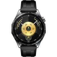 Huawei WATCH GT6 3,73 cm (1.47") AMOLED 46 mm Numérique 466 x 466 pixels Écran tactile Noir GPS (satellite), Smartwatch Noir, 3,73 cm (1.47"), AMOLED, Écran tactile, 64 Go, GPS (satellite), 51 g