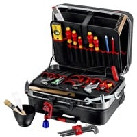 KNIPEX Coffret à outils "BIG Basic Move" Sanitaire, 31 pièces, Set d'outils Noir