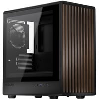 Krux boîtier mini tower Noir | 1x USB-A | 1x USB-C | Window