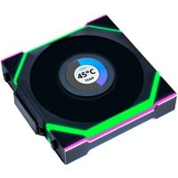 Lian Li UNI FAN SL120 LCD Wireless ventilateur de boîtier RGB  Noir, 120 x 124.5 x 28 mm, PWM