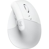 Logitech Lift pour Mac souris ergonomique vertical - Droitier Blanc, 400 - 4000 dpi, Bluetooth Low Energy