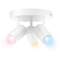 WiZ 8719514554511B éclairage intelligent Bluetooth 5 W, Lumière LED Blanc, Bluetooth, Blanc, LED, Métal, GU10, 2200 K