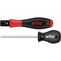 Wiha Tournevis dynamométrique TorqueVario-S Noir/Rouge, En 2 parties, 0,8 - 5 Nm
