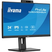 iiyama XUB2490HSUH-B2 écran plat de PC 60,5 cm (23.8") 1920 x 1080 pixels Full HD LED Noir 24" Moniteur Noir (Mat), 1x DisplayPort, 1x HDMI, 3x USB-A, 60,5 cm (23.8"), 1920 x 1080 pixels, Full HD, LED, 4 ms, Noir