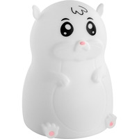Ansmann Veilleuse Hamster Lilli, lumière de nuit Blanc