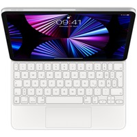 Apple MJQJ3D/A clavier pour tablette Blanc QWERTZ Allemand Blanc, Layout DE, Scissor-switch, QWERTZ, Allemand, Trackpad, 1 mm, Apple, iPad Pro 12.9-inch (3rd, 4th or 5th generation) iPad Pro 11-inch (1st, 2nd or 3rd generation) iPad...