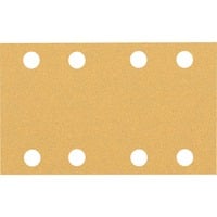 Bosch 2 608 900 879 fourniture de ponçage et de meulage rotatif Bois pâte sablée, Feuille abrasive pâte sablée, Bois, Bosch, Marron, Rectangulaire, 80 mm