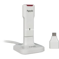 FRITZ! FRITZ!WLAN Stick 6700, Adaptateur WLAN Blanc/Rouge