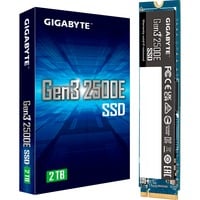 GIGABYTE Gen3 2500E 2TB 2 To M.2 PCI Express 3.0 NVMe 3D NAND SSD 2 To, M.2, 2400 Mo/s