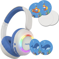 Medion Life HE-1 Kids Casque Bluetooth pour enfants  on-ear Bleu