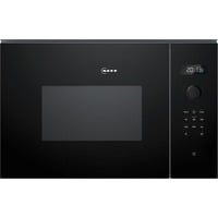 Neff N 50 Noir Micro-onde simple Intégré 25 L 900 W, Four à micro-ondes Intégré, Micro-onde simple, 25 L, 900 W, Écran integré, LED