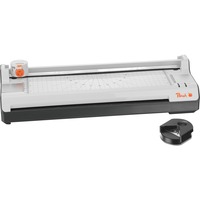 Peach Lamineuse 6 en 1 A3 incl. arrondisseur d'angles, massicot, feuilles de plastification, Plastifieuse 