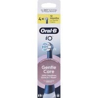 Procter & Gamble Oral-B iO Nettoyage Doux Pack de 4, Tête brosse à dent électrique Noir