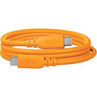 Rode Microphones Câble USB 3.2 Gen1 SC27-O orange, connecteur USB-C > connecteur USB-C Orange