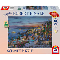 Schmidt Spiele Robert Finale: Coucher de soleil à Santorin, Puzzle 
