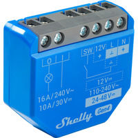 Shelly 1 Gen4, Relais Bleu