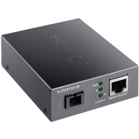 TP-Link TL-FC311A-20 convertisseur de support réseau 1000 Mbit/s 1550 nm Monomode Noir, Transmetteur audio/vidéo 1000 Mbit/s, IEEE 802.3, IEEE 802.3ab, IEEE 802.3i, IEEE 802.3u, IEEE 802.3x, IEEE 802.3z, Gigabit Ethernet, 10,100,1000 Mbit/s, 1000 Mbit/s, SC
