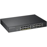 Zyxel GbE Smart Managed Switch Géré, L2, Gigabit Ethernet (10/100/1000), Full duplex, Connexion Ethernet, supportant l'alimentation via ce port (PoE), Grille de montage