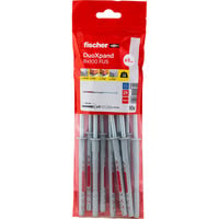 fischer Cheville à tige longue DuoXpand 8x100 FUS Gris clair/Rouge