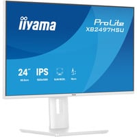 iiyama ProLite XB2497HSU-W1 23.8" Moniteur  Blanc (mat)