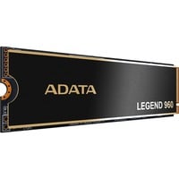 ADATA LEGEND 960 4 To M.2 PCI Express 4.0 NVMe 3D NAND SSD Gris foncé/Or, 4 To, M.2, 7400 Mo/s