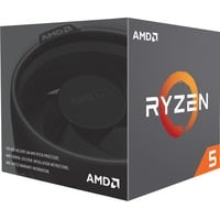 AMD Ryzen 5 4600G, 3,7 GHz (4,2 GHz Turbo Boost) socket AM4 processeur Wraith Stealth, processeur en boîte