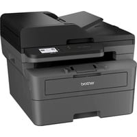 Brother MFC-L2860DWE - Imprimante multifonction laser 4-en-1 monochrome A4 compacte et réseau Ethernet - 6 mois d'abonnement EcoPro inclus. Gris foncé, Laser, Impression mono, 1200 x 1200 DPI, A4, Impression directe, Noir