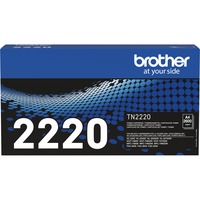 Brother TN-2220 - Cartouche d'encre - Toner Haute Capacité Noir, 2600 pages, Noir, 1 pièce(s), Vente au détail