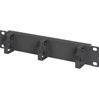 Digitus Panneau de brassage 10" pour armoires réseau et serveurs, Guide-câble Noir