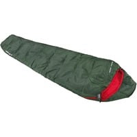 High Peak Black Arrow ECO, Sac de couchage Vert foncé/Rouge