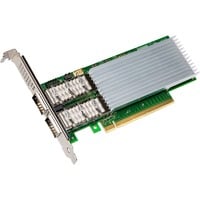 Intel® Carte réseau Ethernet ® E810-CQDA2 Interne, Avec fil, PCI Express, Fibre, 100000 Mbit/s, En vrac