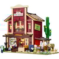 Lumibricks Ancien bureau de poste western, Jouets de construction 