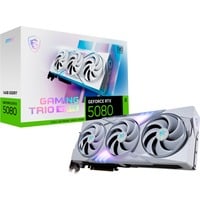 MSI GeForce RTX 5080 16G GAMING TRIO OC WHITE, Carte graphique Blanc, 1x HDMI, 3x DisplayPort