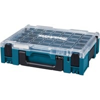 Makita Makita MAKPAC-Organizer 191X84-4, Valise Bleu/transparent