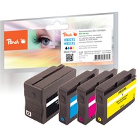 Peach PI300-416 PagePack Noir, Cyan, Magenta, Jaune, Encre Noir, Cyan, Magenta, Jaune, Encre à pigments, Encre à pigments, 42 ml, 14 ml, 1510 pages