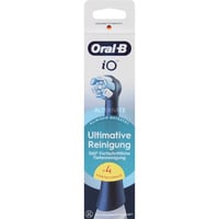 Procter & Gamble Oral-B iO Ultimative Reinigung 4er, Tête brosse à dent électrique Noir, 4 pièce(s), Noir, 3 mois, Oral-B, iO, Boîte avec crochet