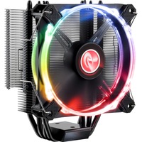 RAIJINTEK LETO RGB, Refroidisseur CPU Noir, 4-pins PMW fan-connector